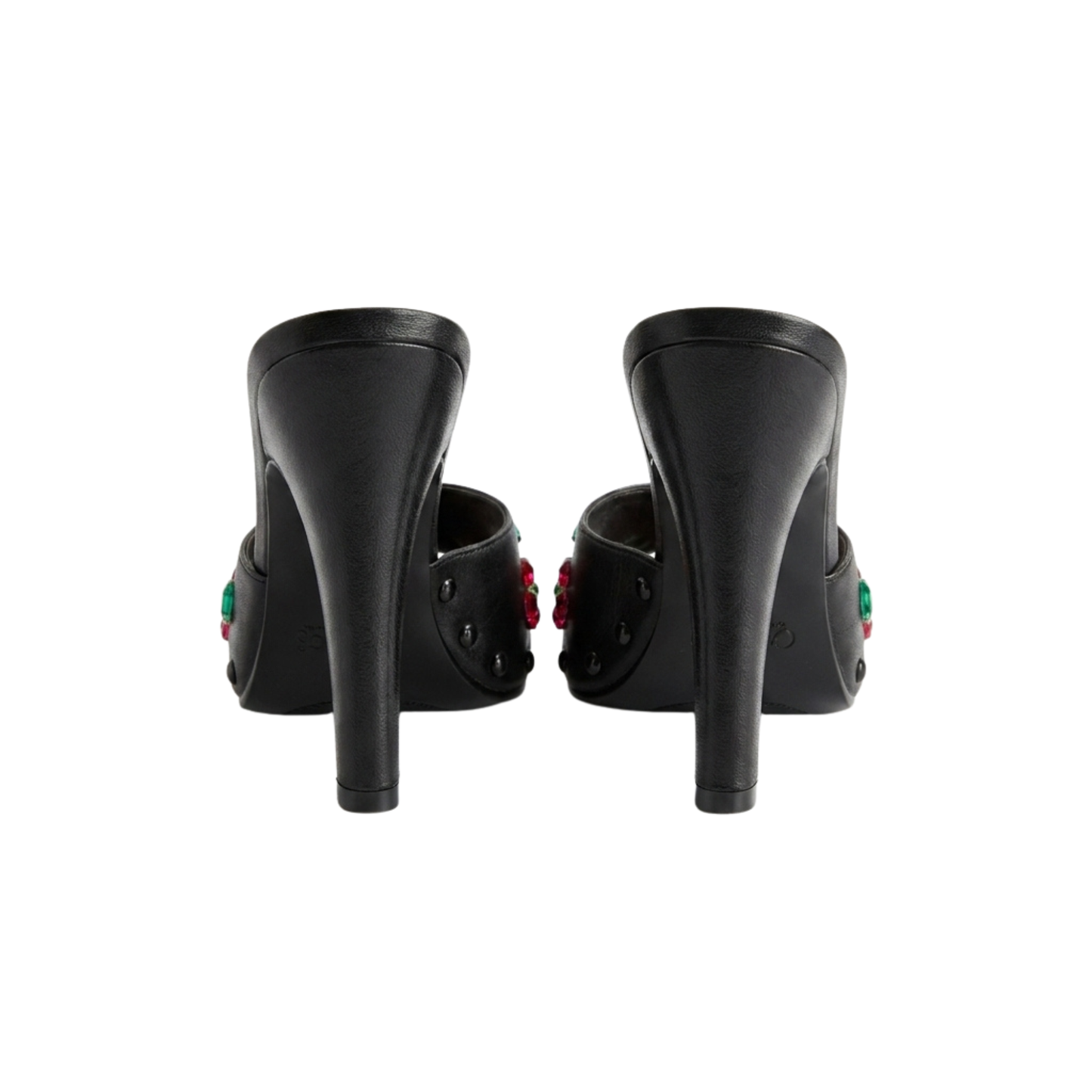 Black Bejeweled Shoes