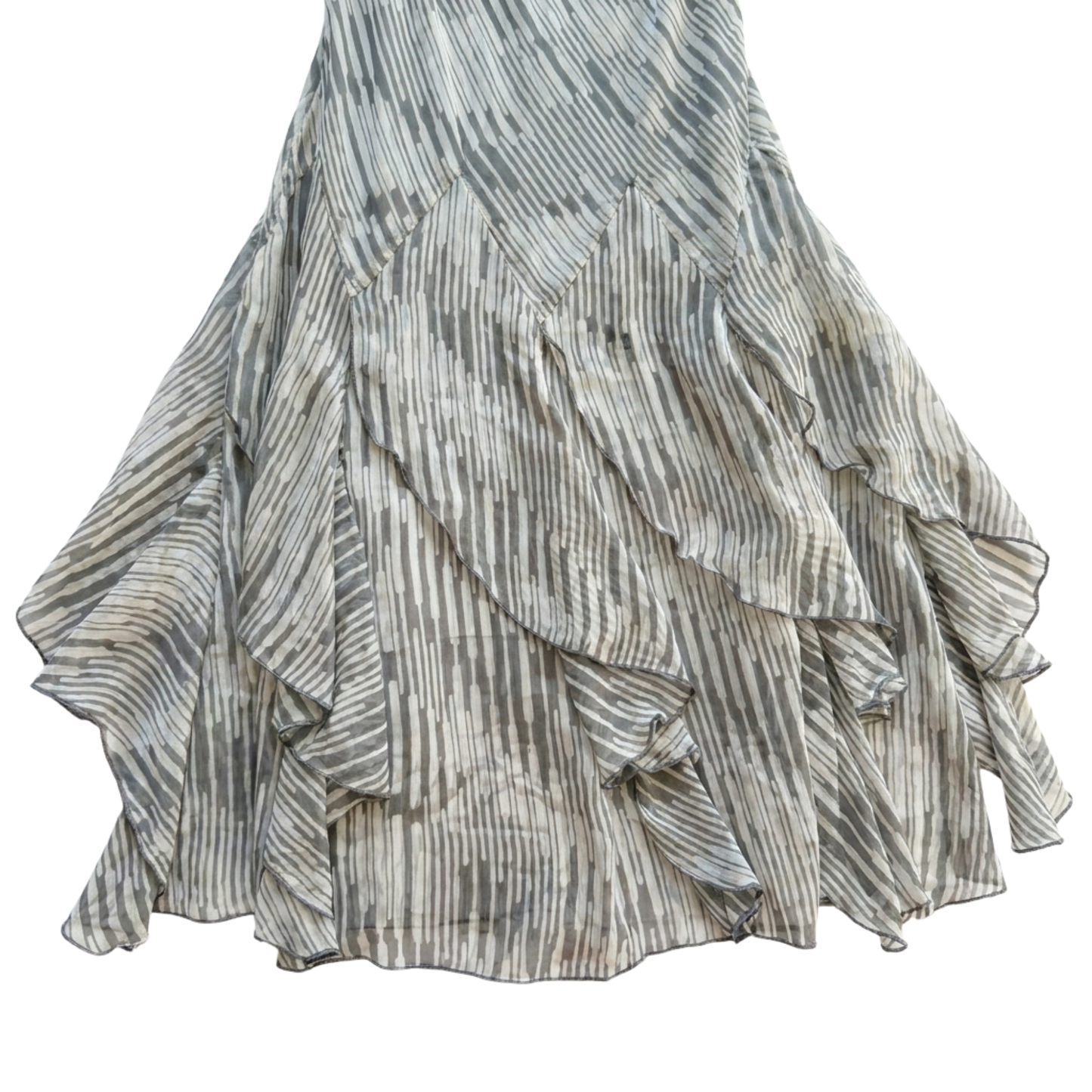 Early 2000s Ruffle Hem Dress