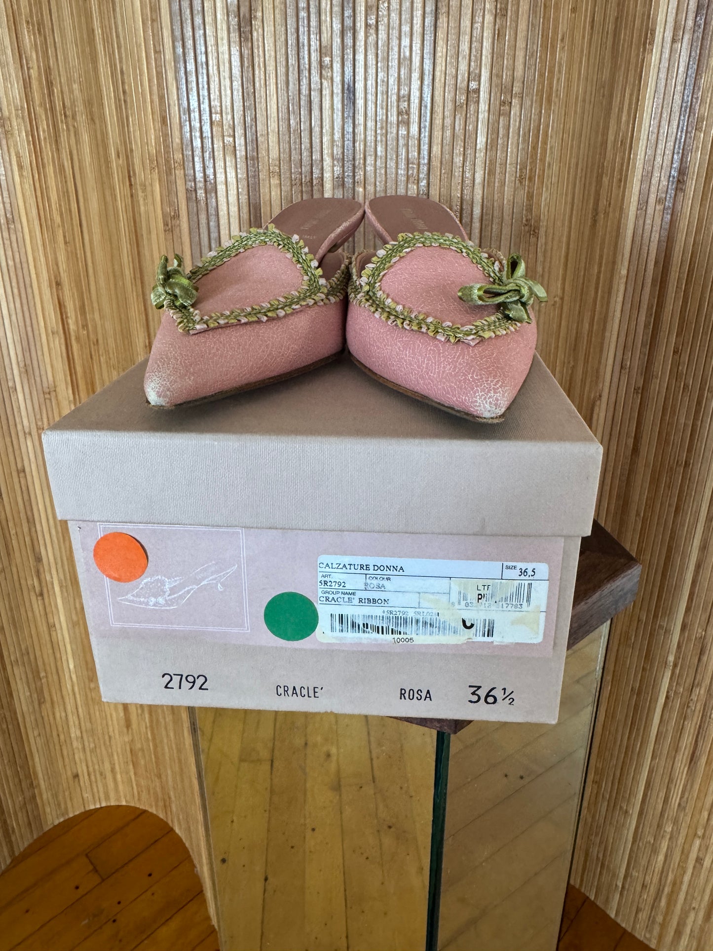 Vintage Early 2000s Miu Miu Kitten Heels