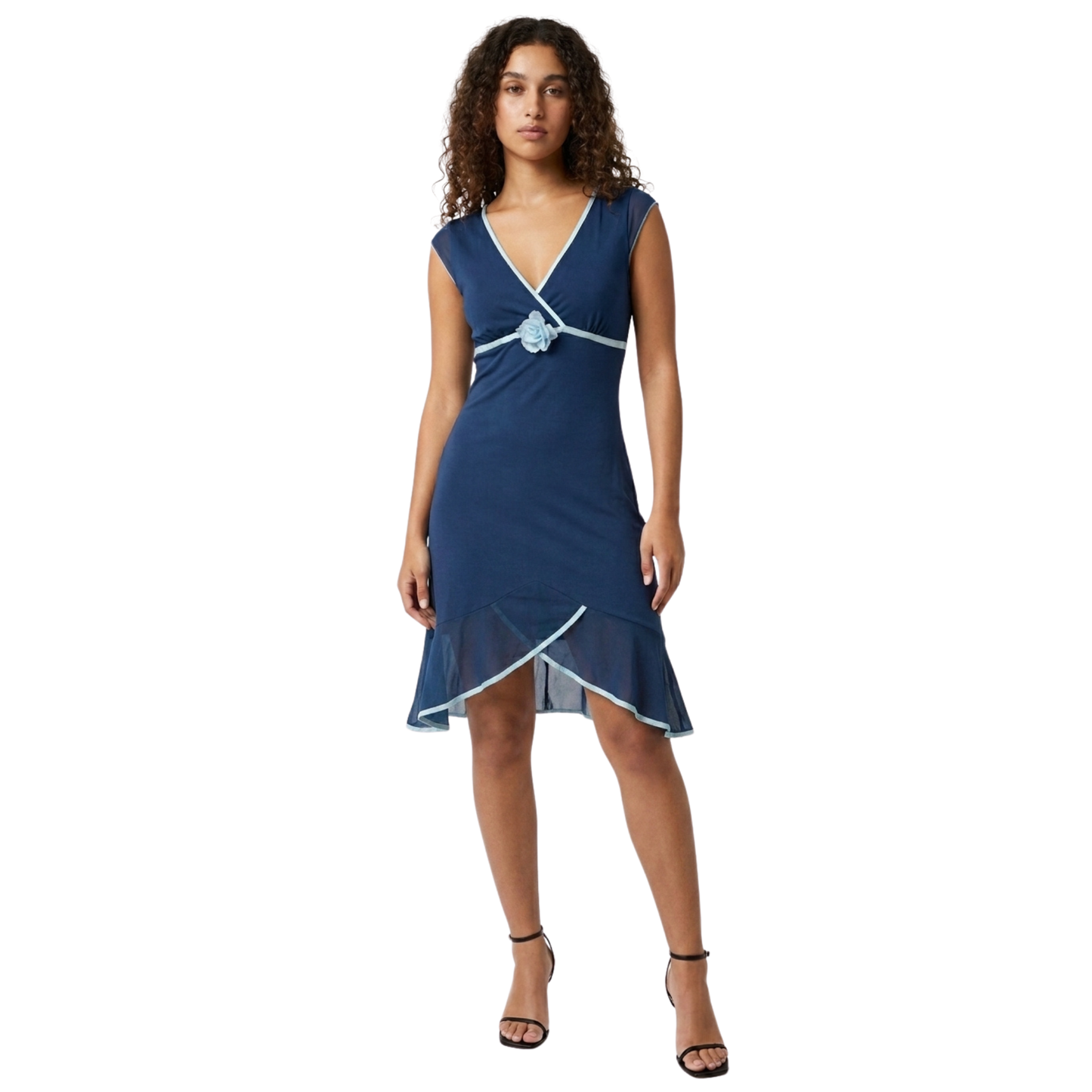 Early 2000s Rosette Dress