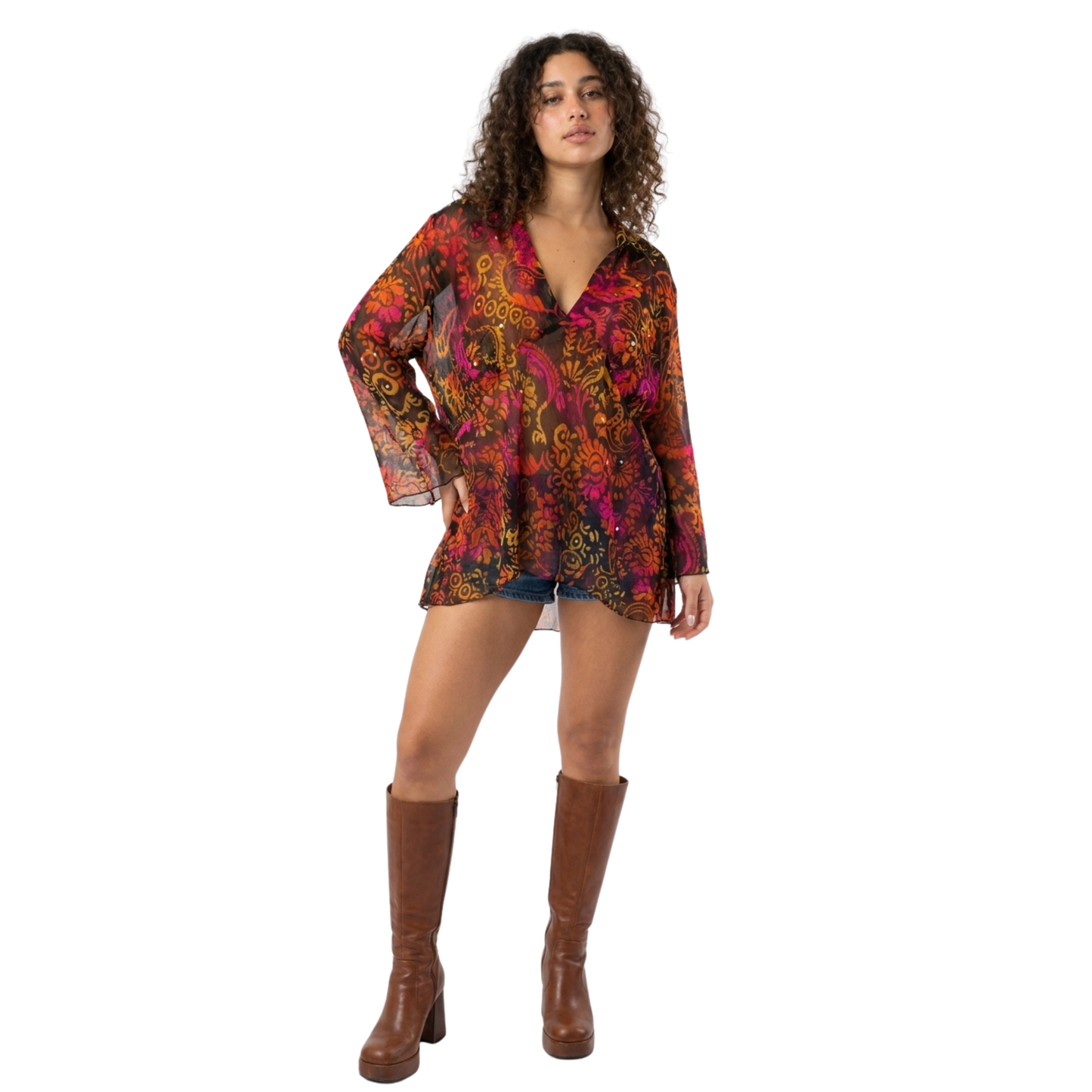 Early 2000s Sheer Top or Dress