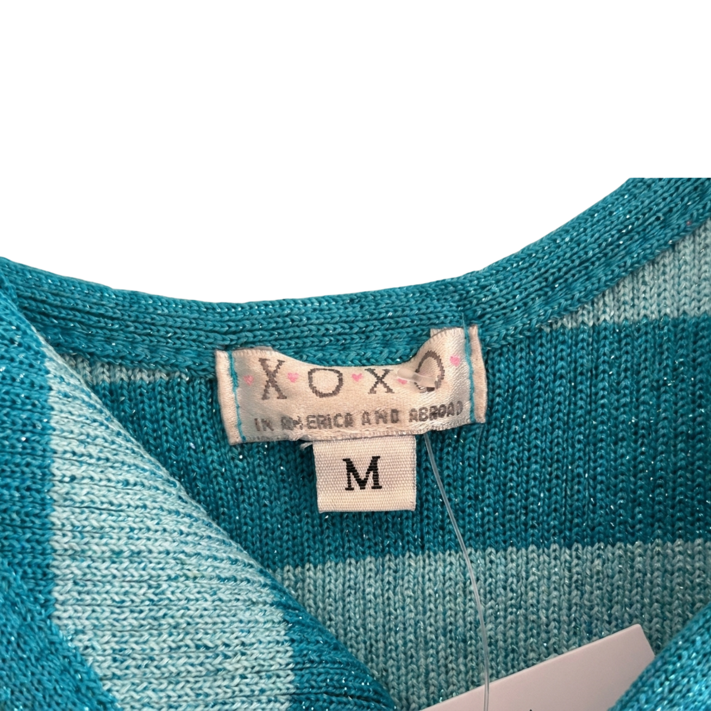 Early 2000s Ribbed Striped Tank Top