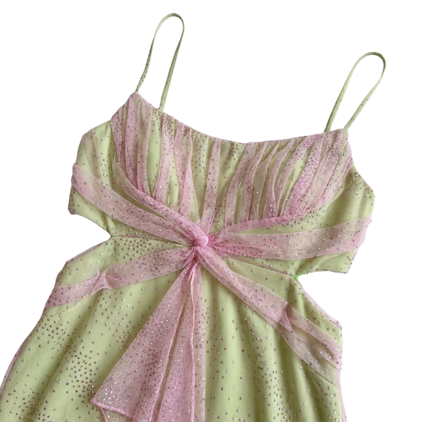 Early 2000s Sparkly Evening Dress