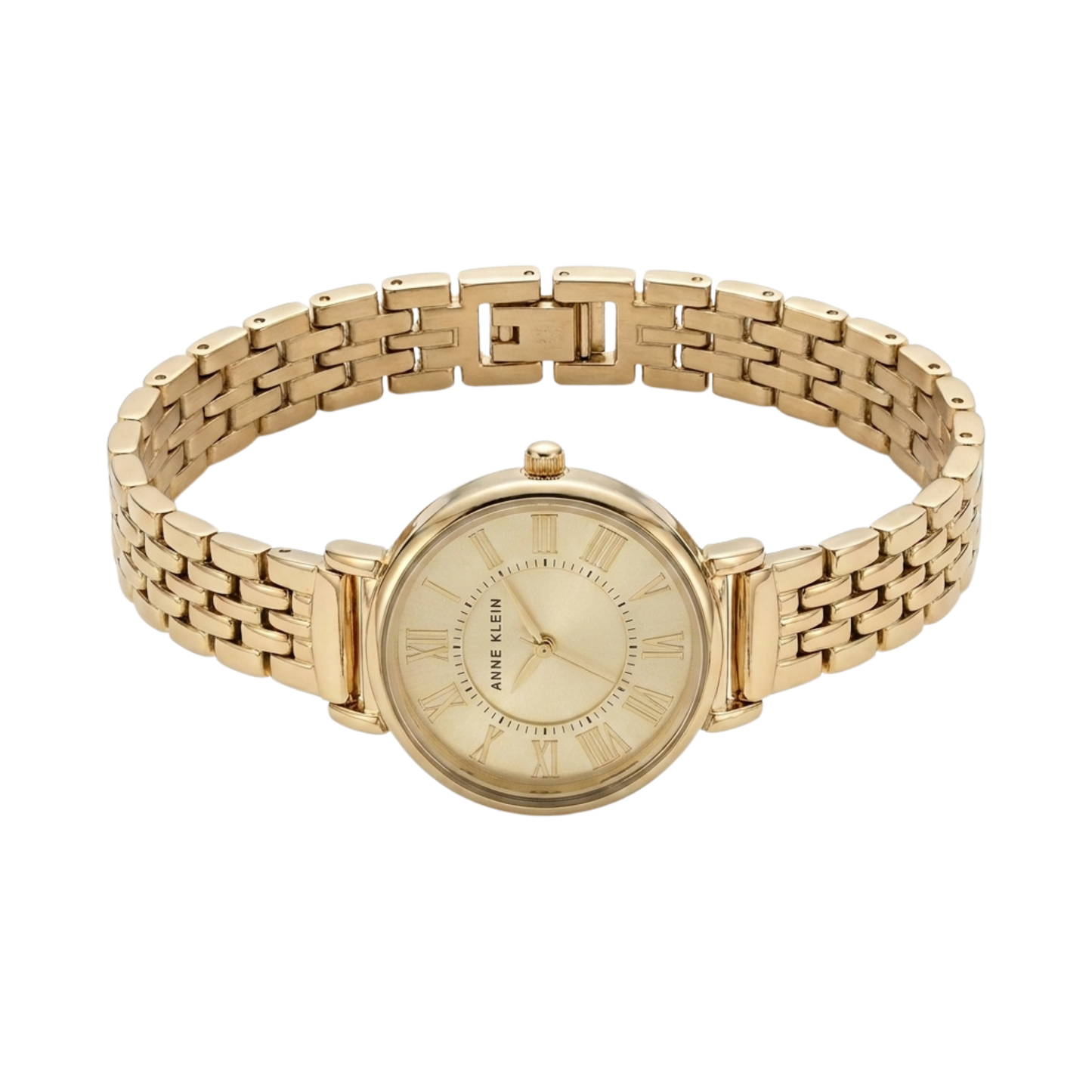 Vintage 90s Anne Klein Gold-Plated Watch