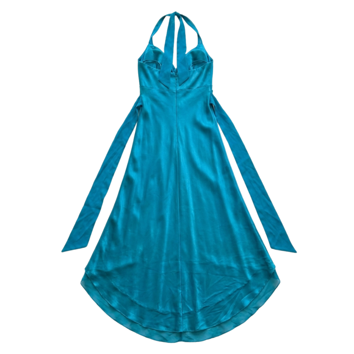 Vintage Blue Cache Silk Dress