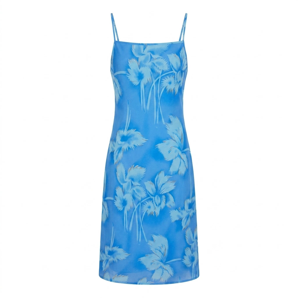 90s/00s Hawaiian Print Dress