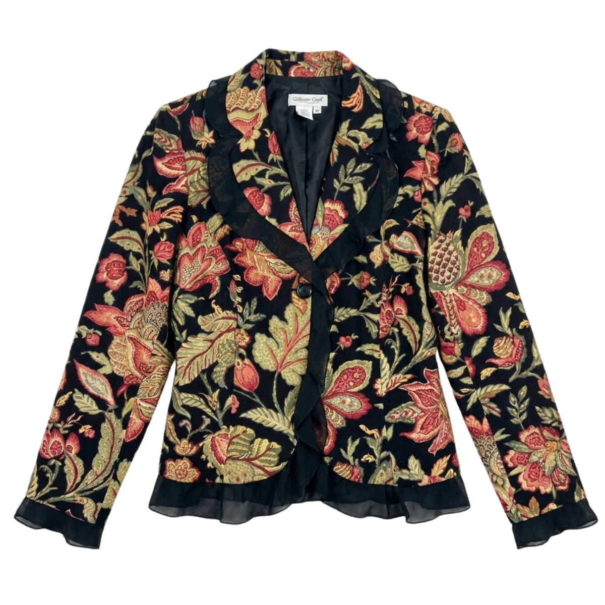 Vintage Floral Blazer
