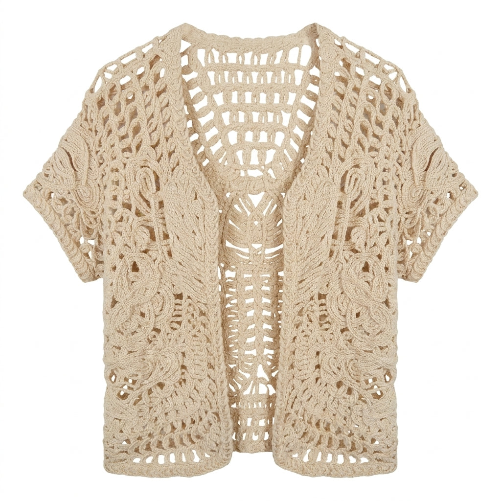Vintage Crochet Cardigan
