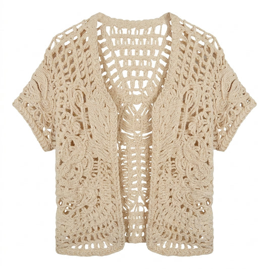 Vintage Crochet Cardigan