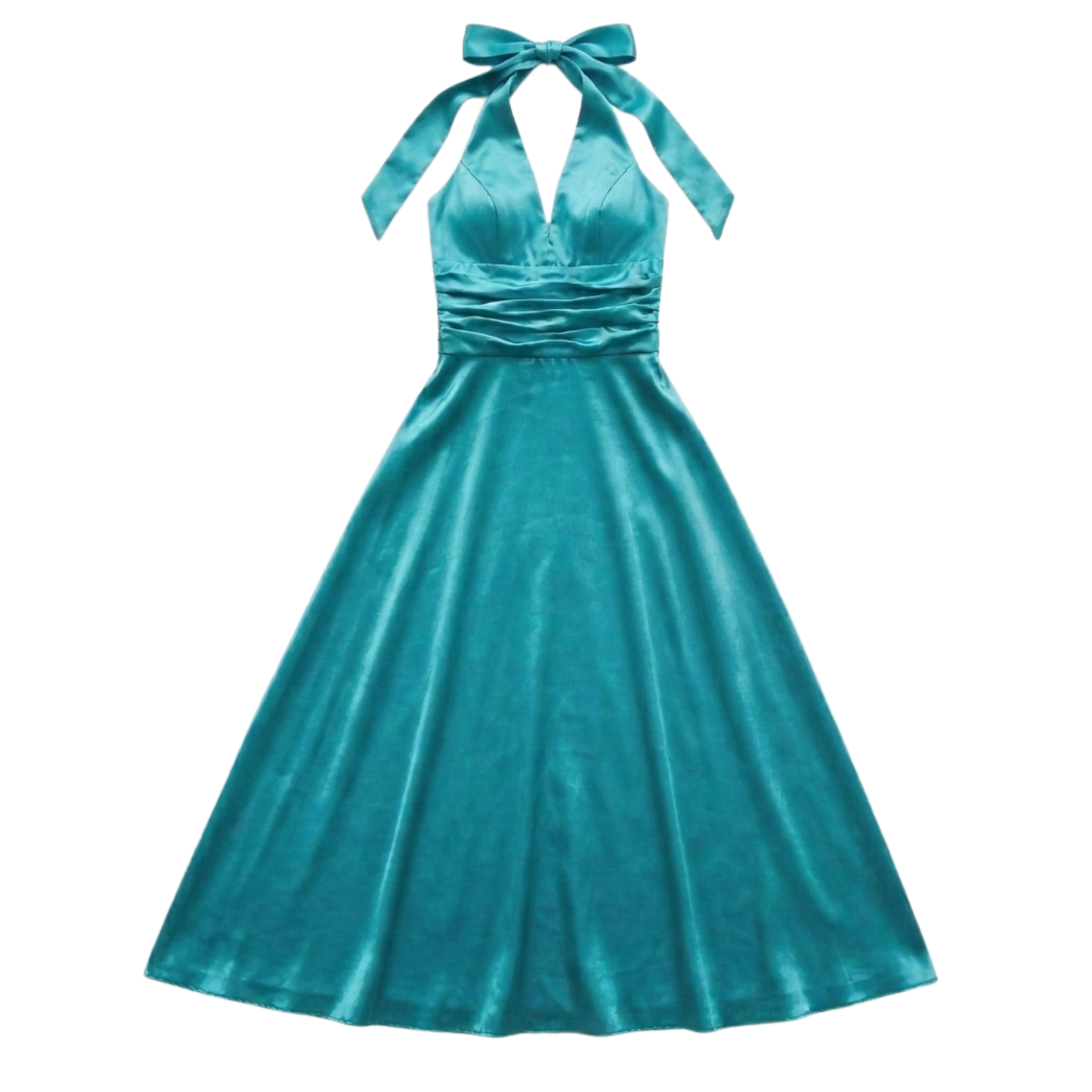 Early 2000s Halter Maxi Dress