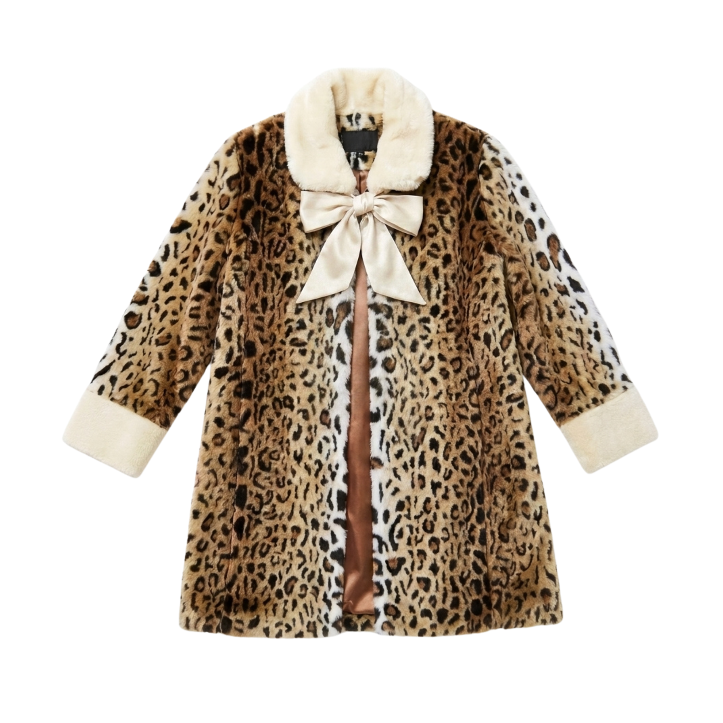 Dennis Basso Leopard Print Coat
