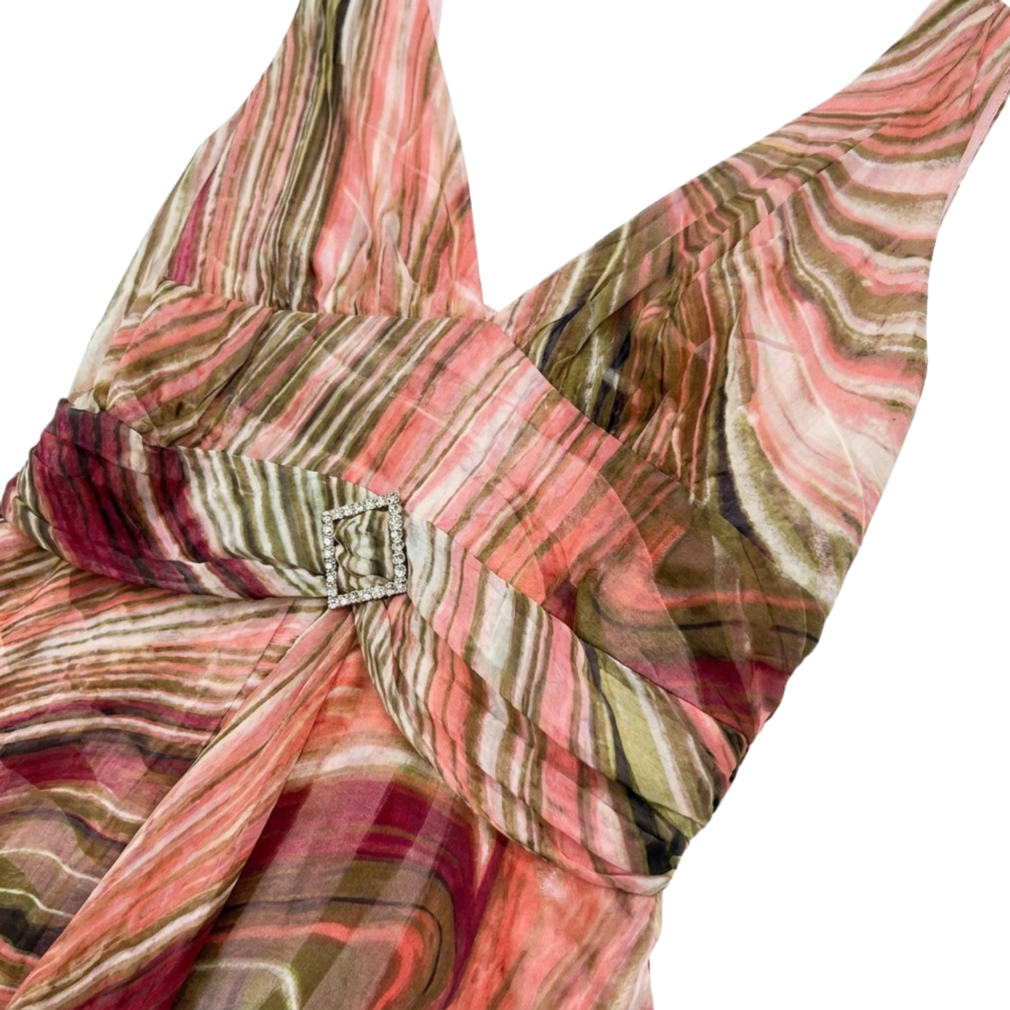 Early 2000s Swirl Print Dress