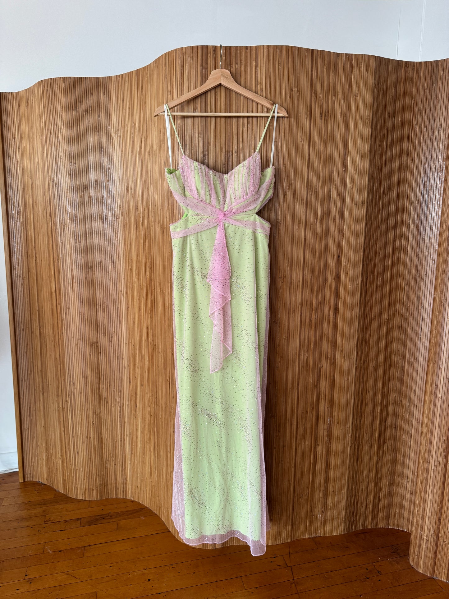 Early 2000s Sparkly Evening Dress