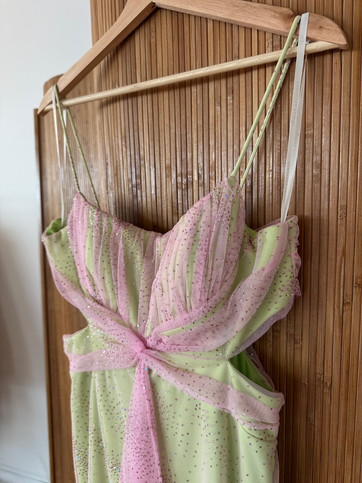 Early 2000s Sparkly Evening Dress