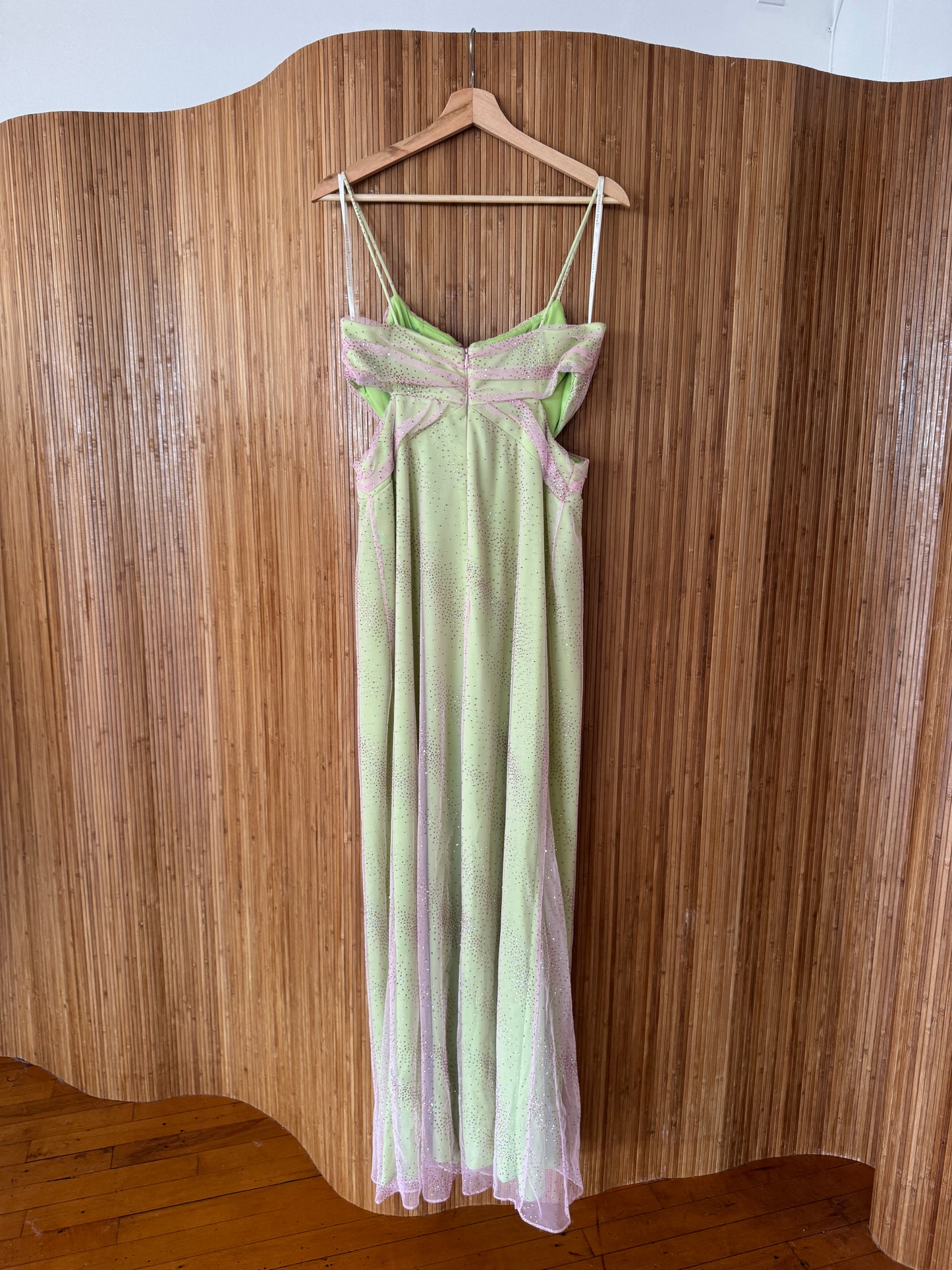 Early 2000s Sparkly Evening Dress