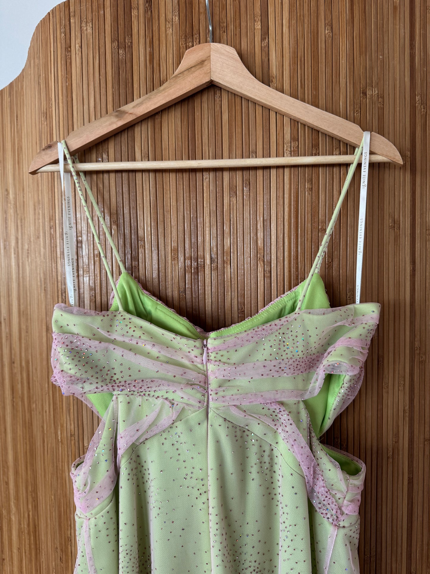 Early 2000s Sparkly Evening Dress