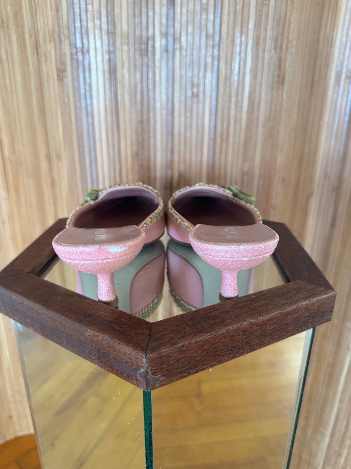 Vintage Early 2000s Miu Miu Kitten Heels