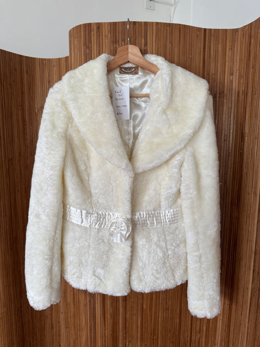 Early 2000s Faux Fur Jacket