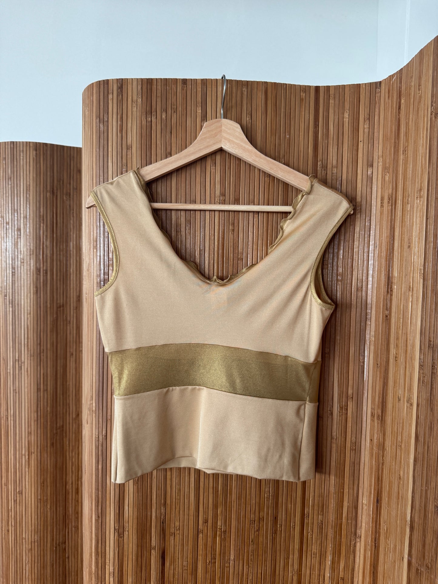 Gold Blumarine Tank