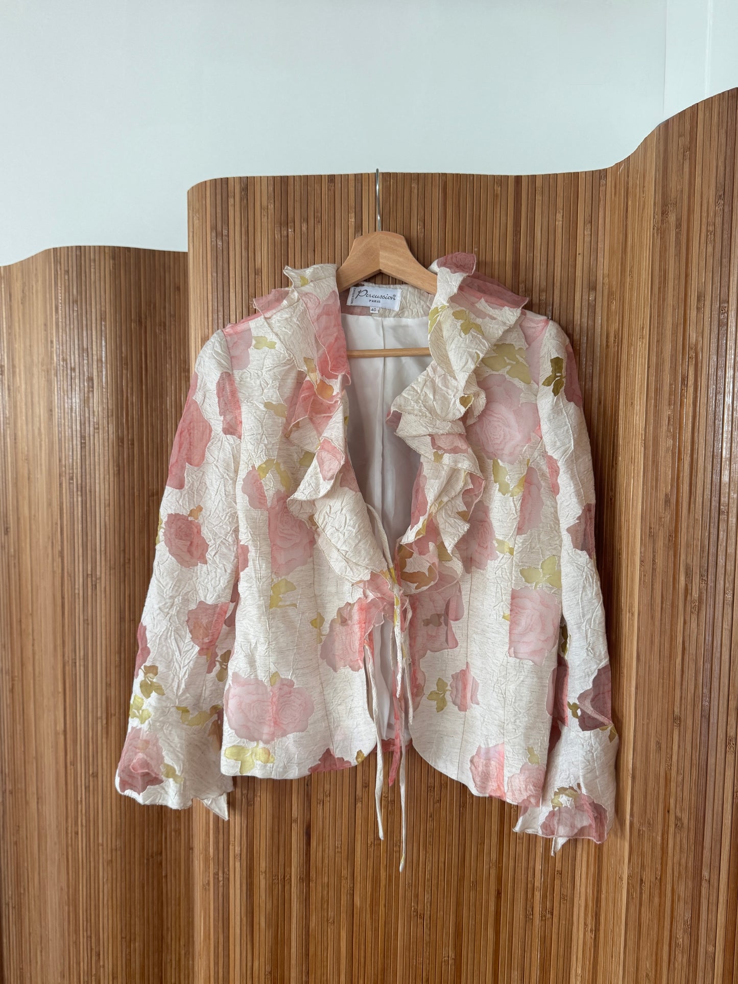 Vintage Floral French Top