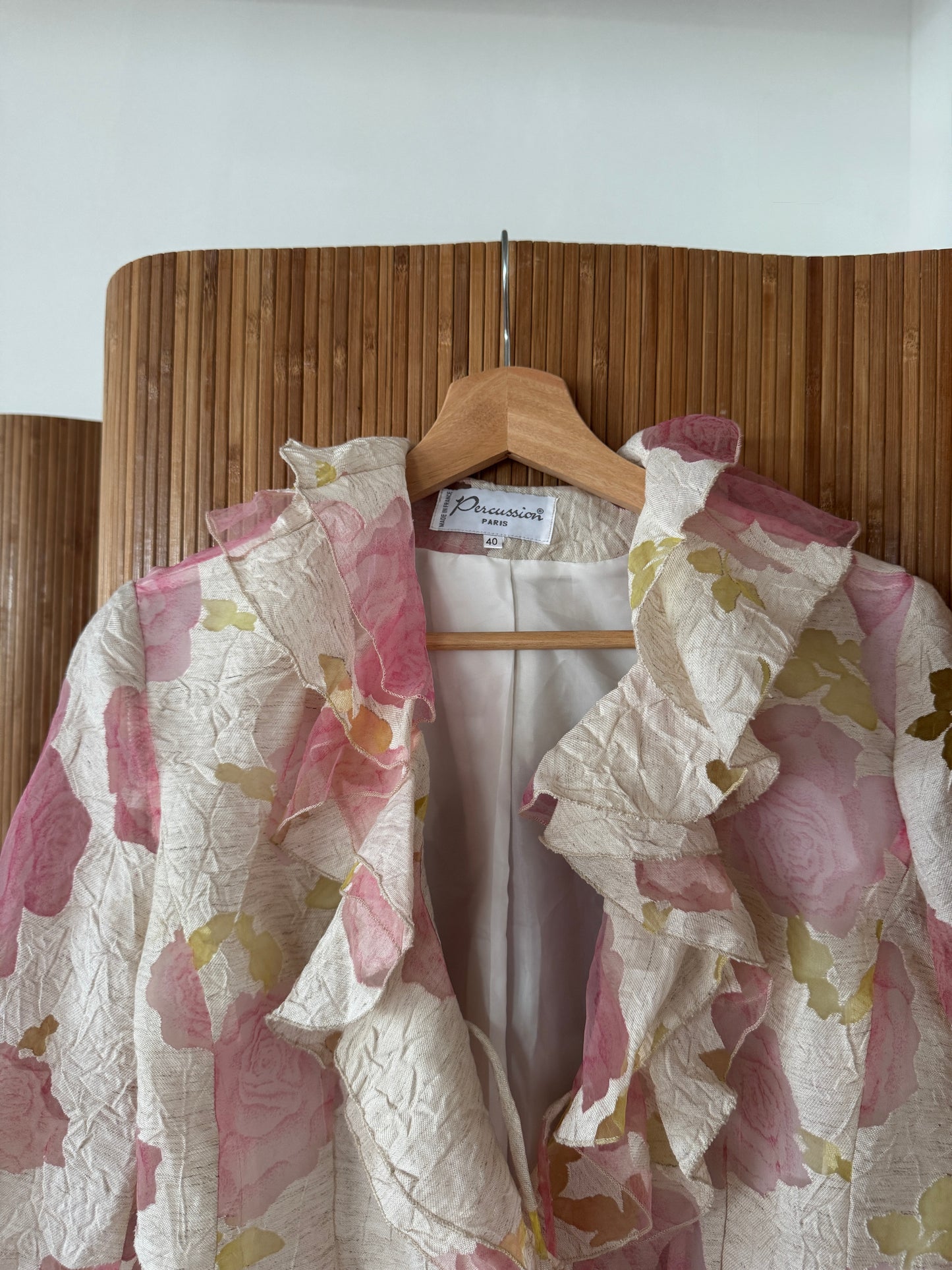 Vintage Floral French Top