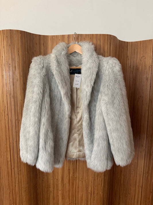 Vintage 1980s Faux Fur Jacket
