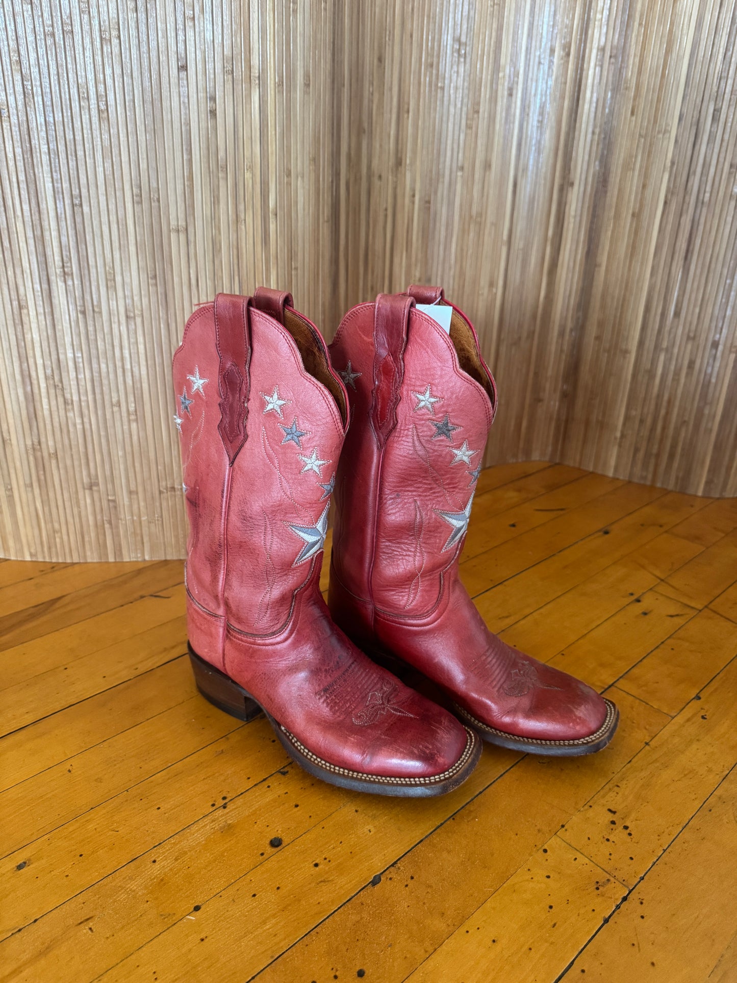 Vintage Rare Star Cowboy Boots by Lucchese
