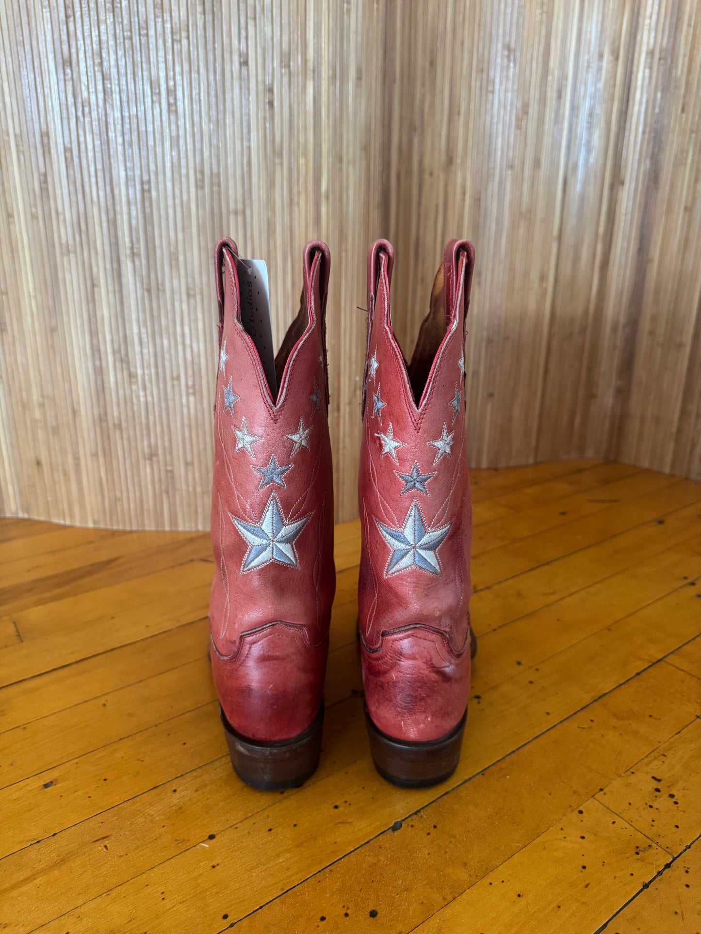 Vintage Rare Star Cowboy Boots by Lucchese