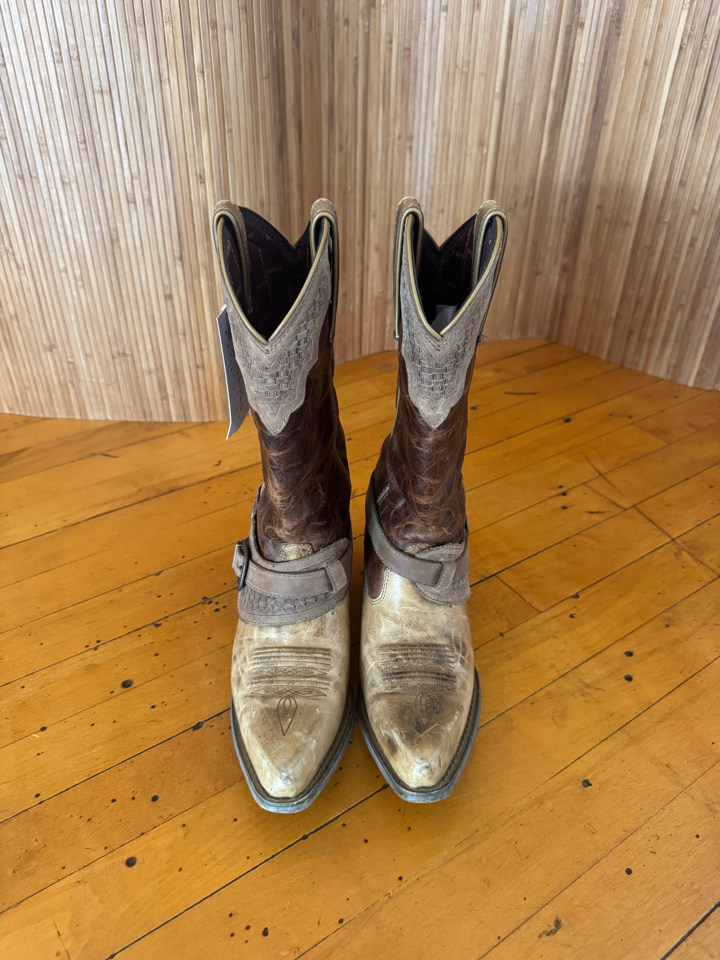 Vintage Durango Buckle Cowboy Boots