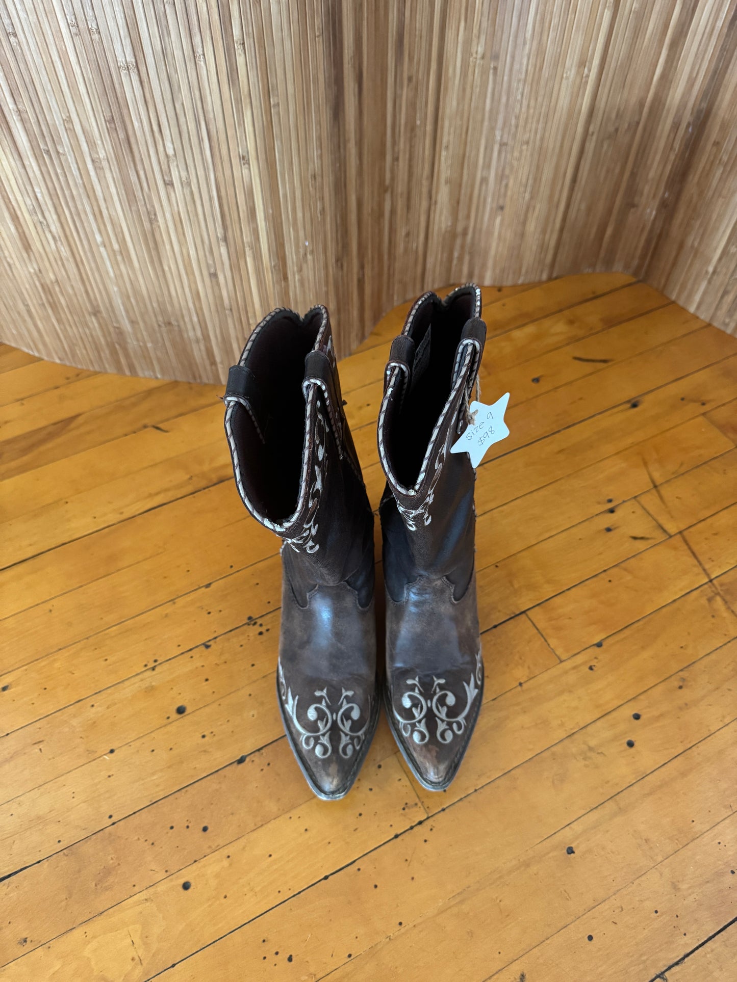 Embroidered Cowboy Boots by Durango