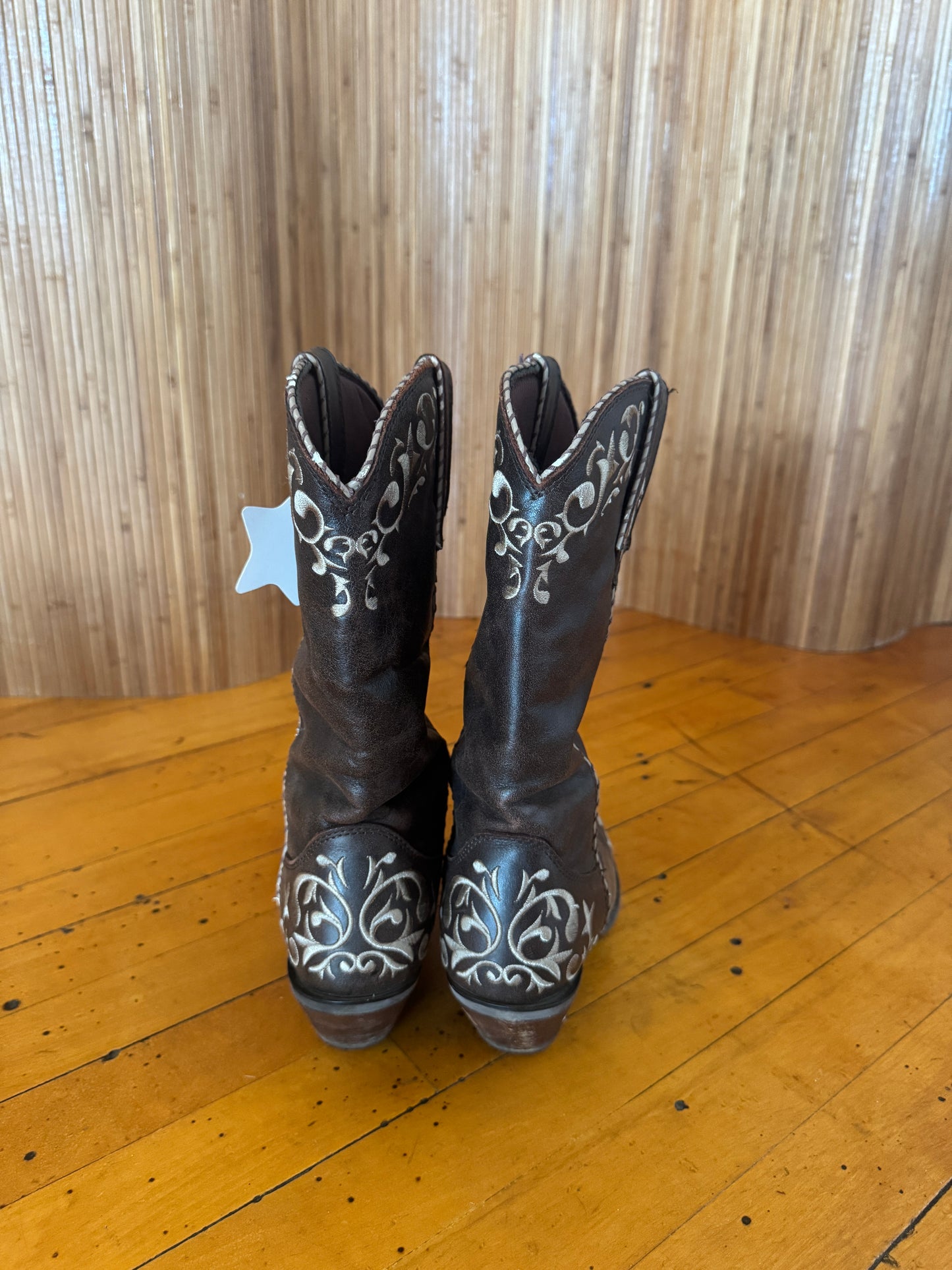 Embroidered Cowboy Boots by Durango