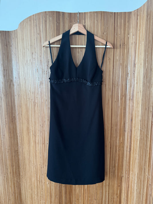 Early 2000s Halter Midi Dress
