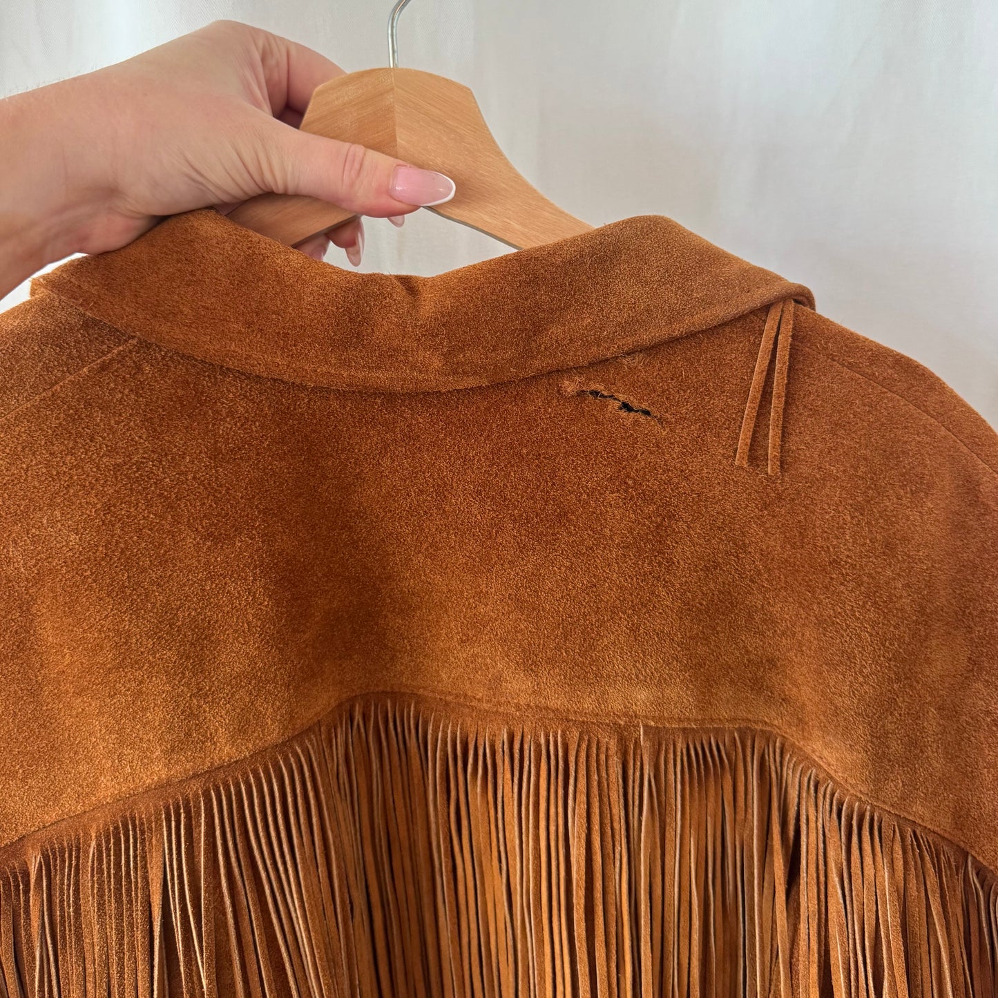 Vintage 80s Fringe Jacket