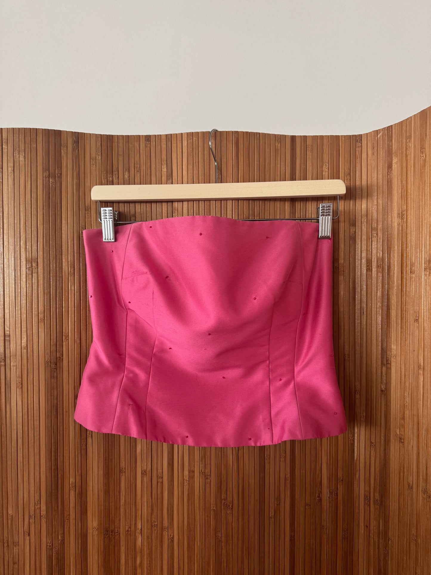 Vintage Silk Two-Piece Beaded Set