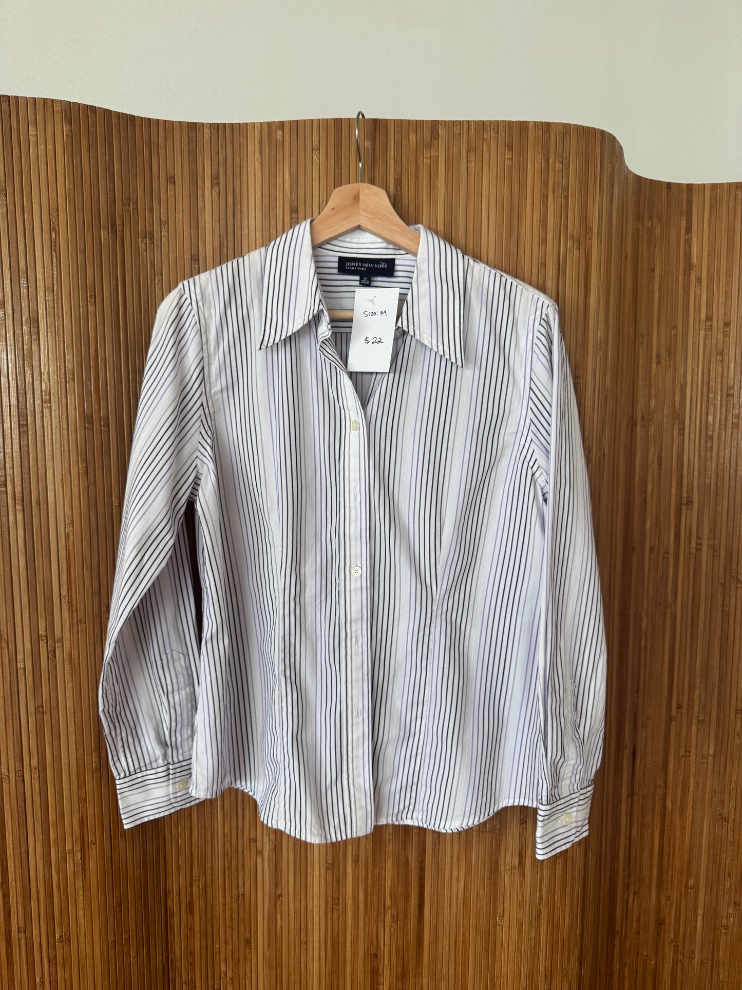 Early 2000s Striped Blouse