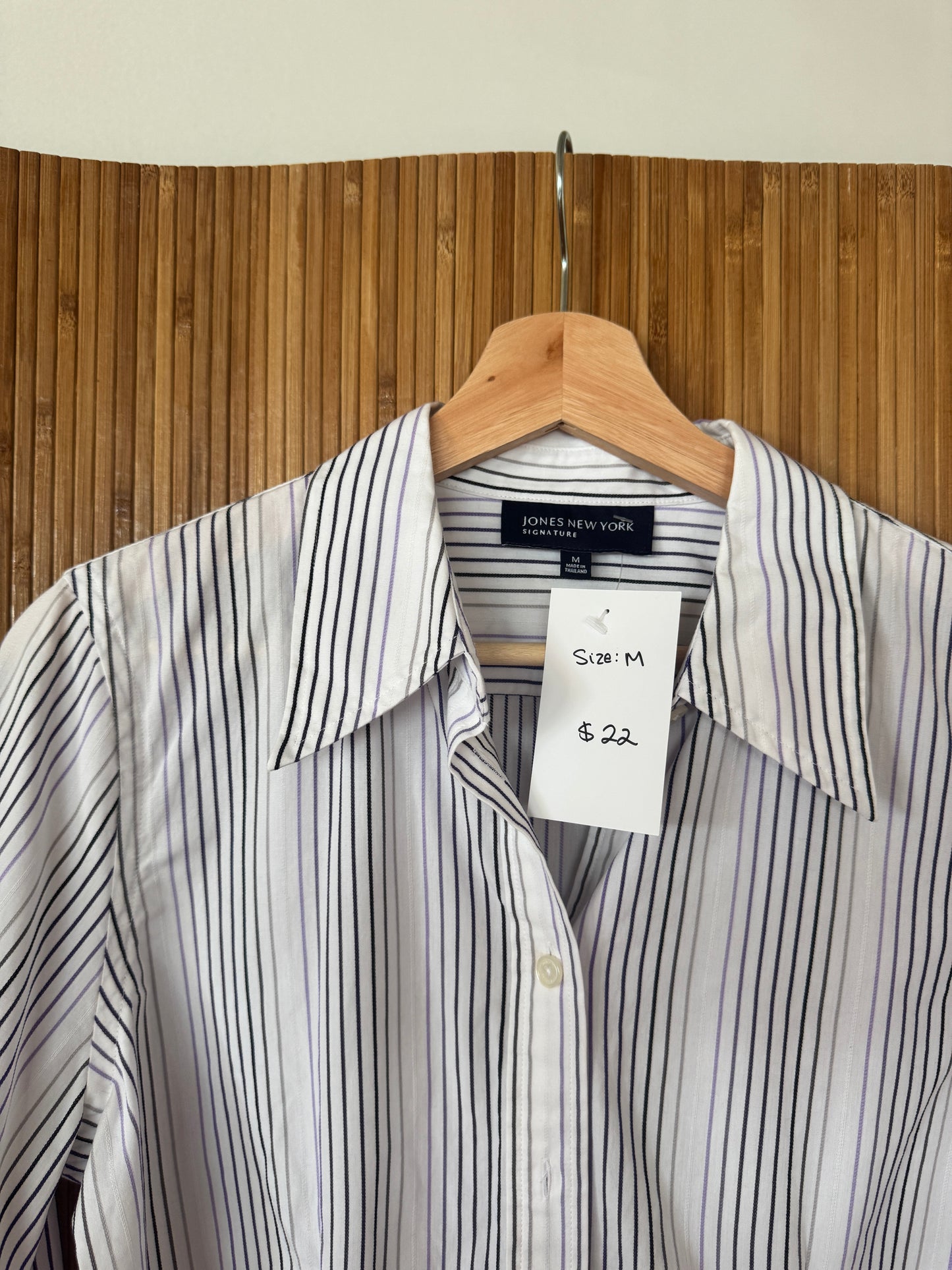 Early 2000s Striped Blouse