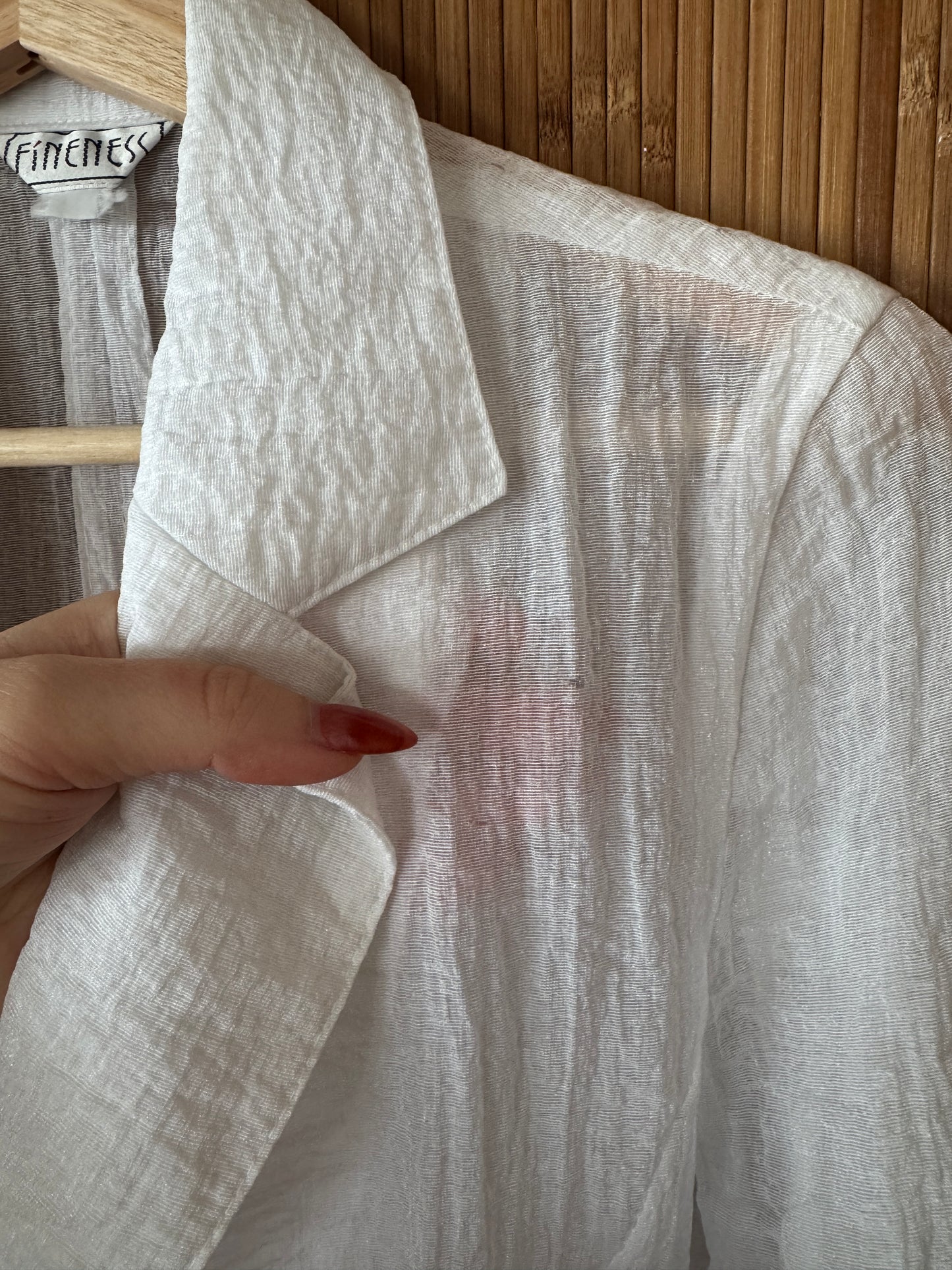 Vintage Sheer Blazer