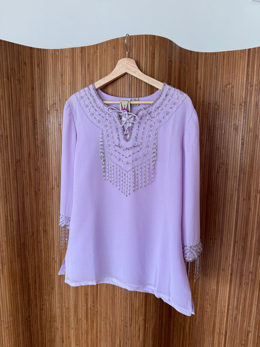 2000s Deadstock Beaded Top