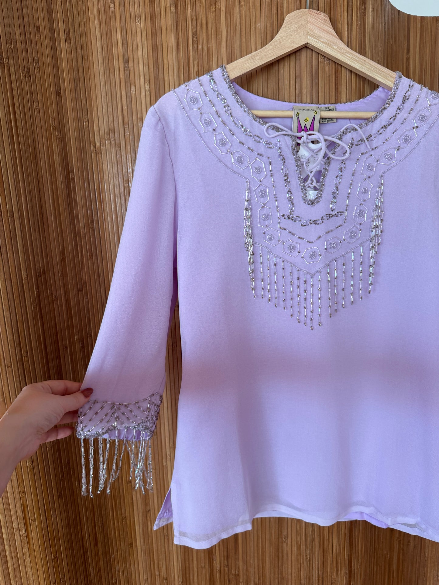 2000s Deadstock Beaded Top