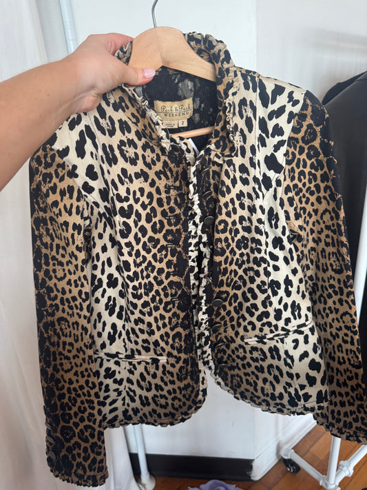 peck and peck cheetah jacket