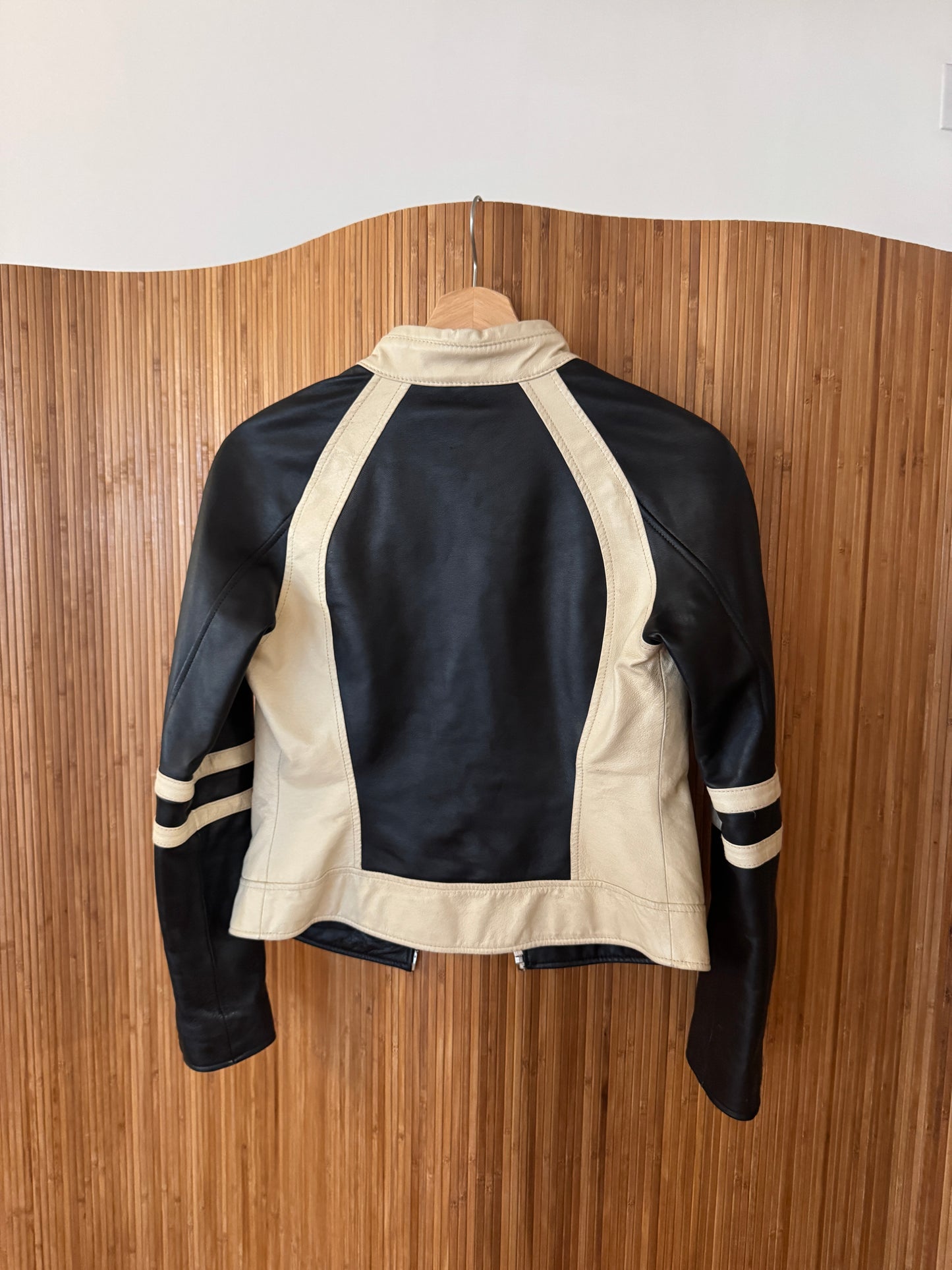 Vintage Leather Racer Jacket