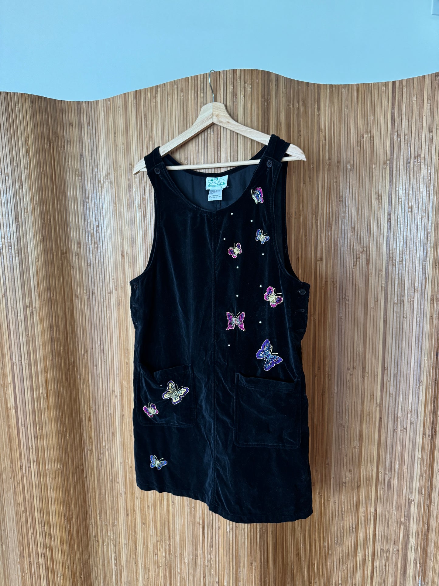 Vintage Butterfly Dress by The Quacker Factory