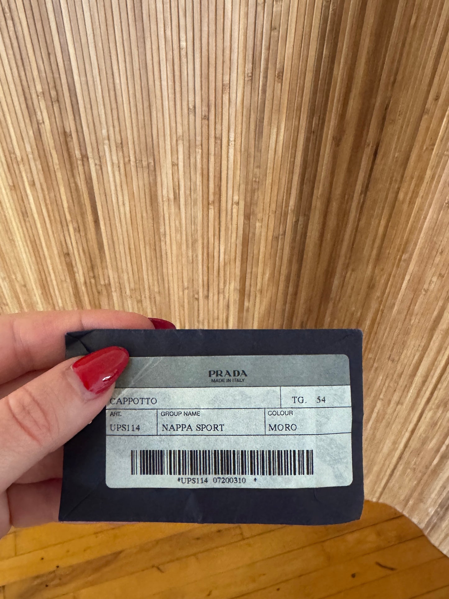 Vintage Men's Prada Leather Jacket