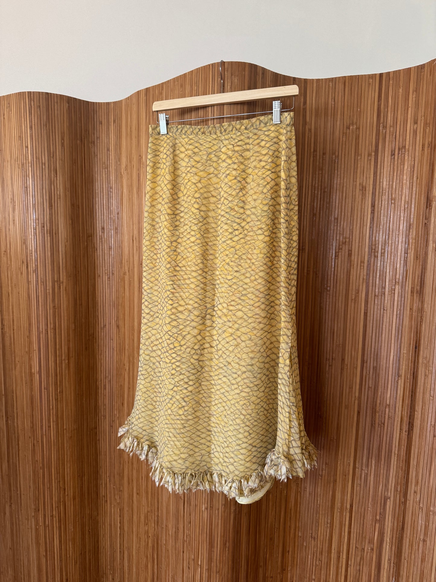 Vintage Italian Silk Skirt
