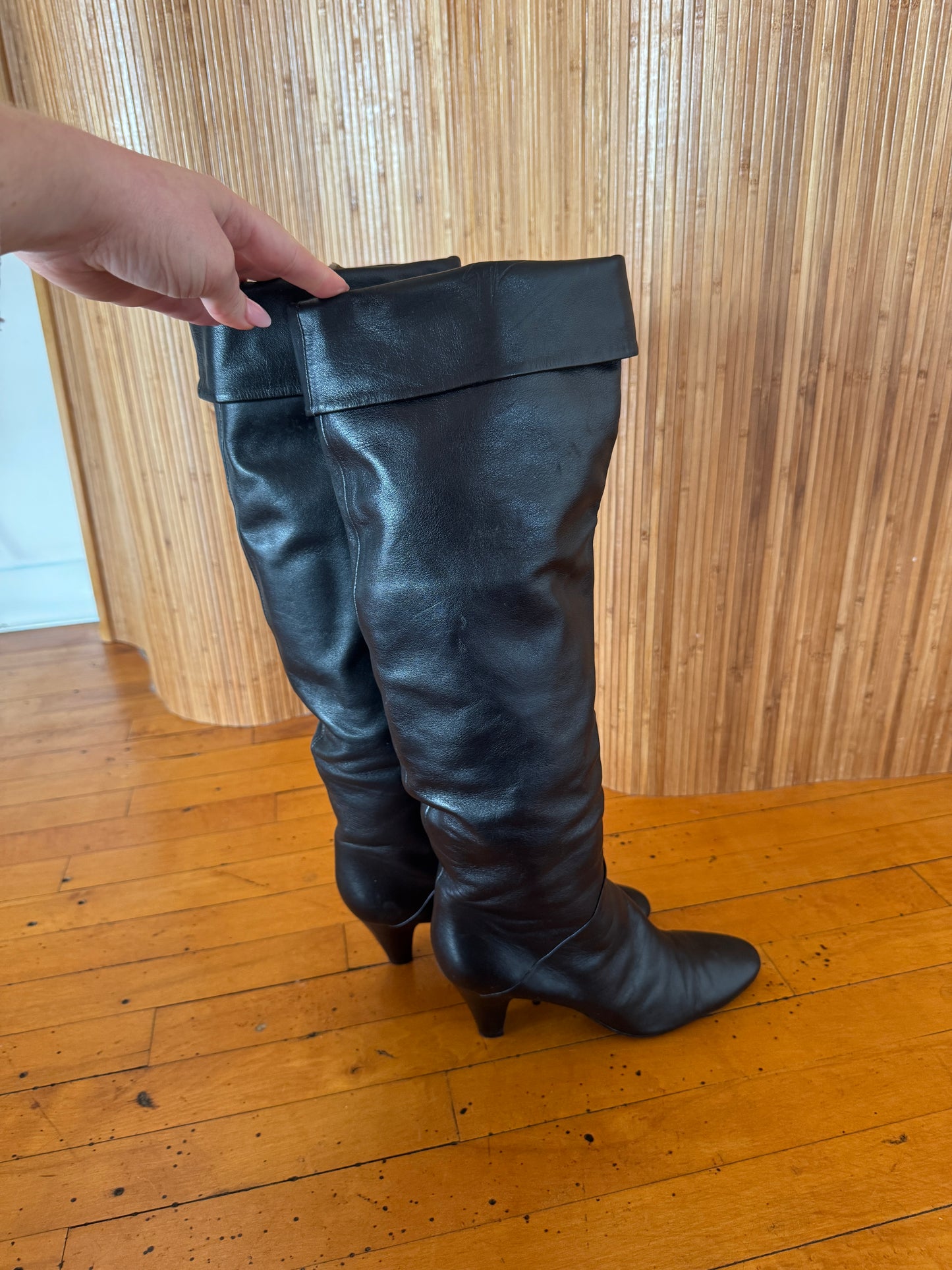 Giuseppe Zanotti Knee High Leather Boots