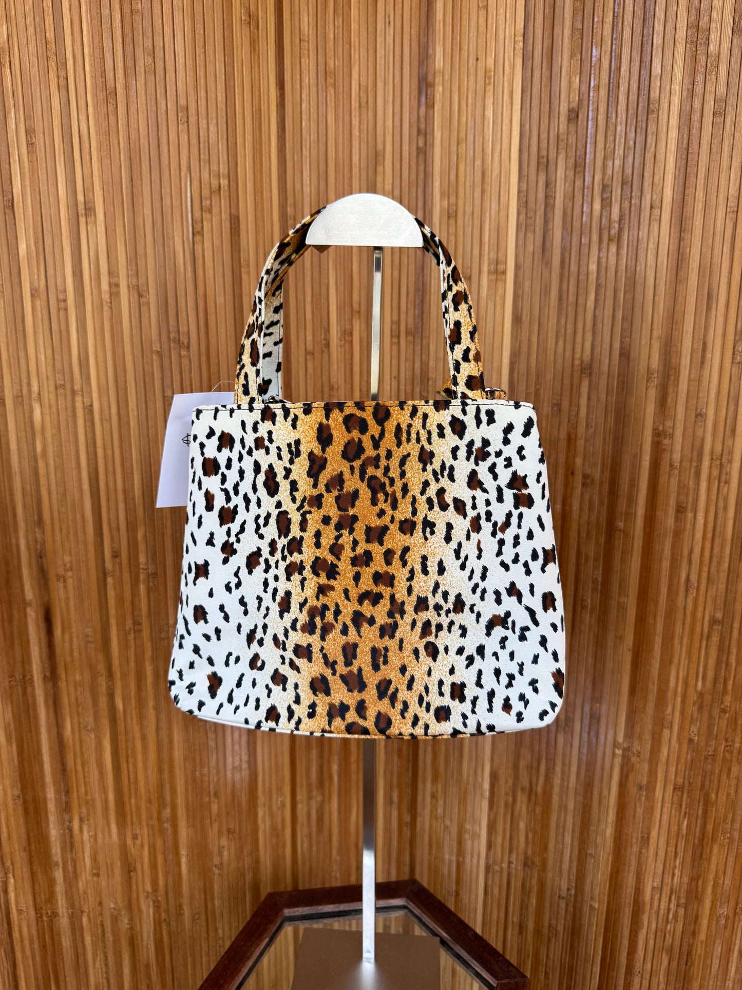90s Leopard Print Purse