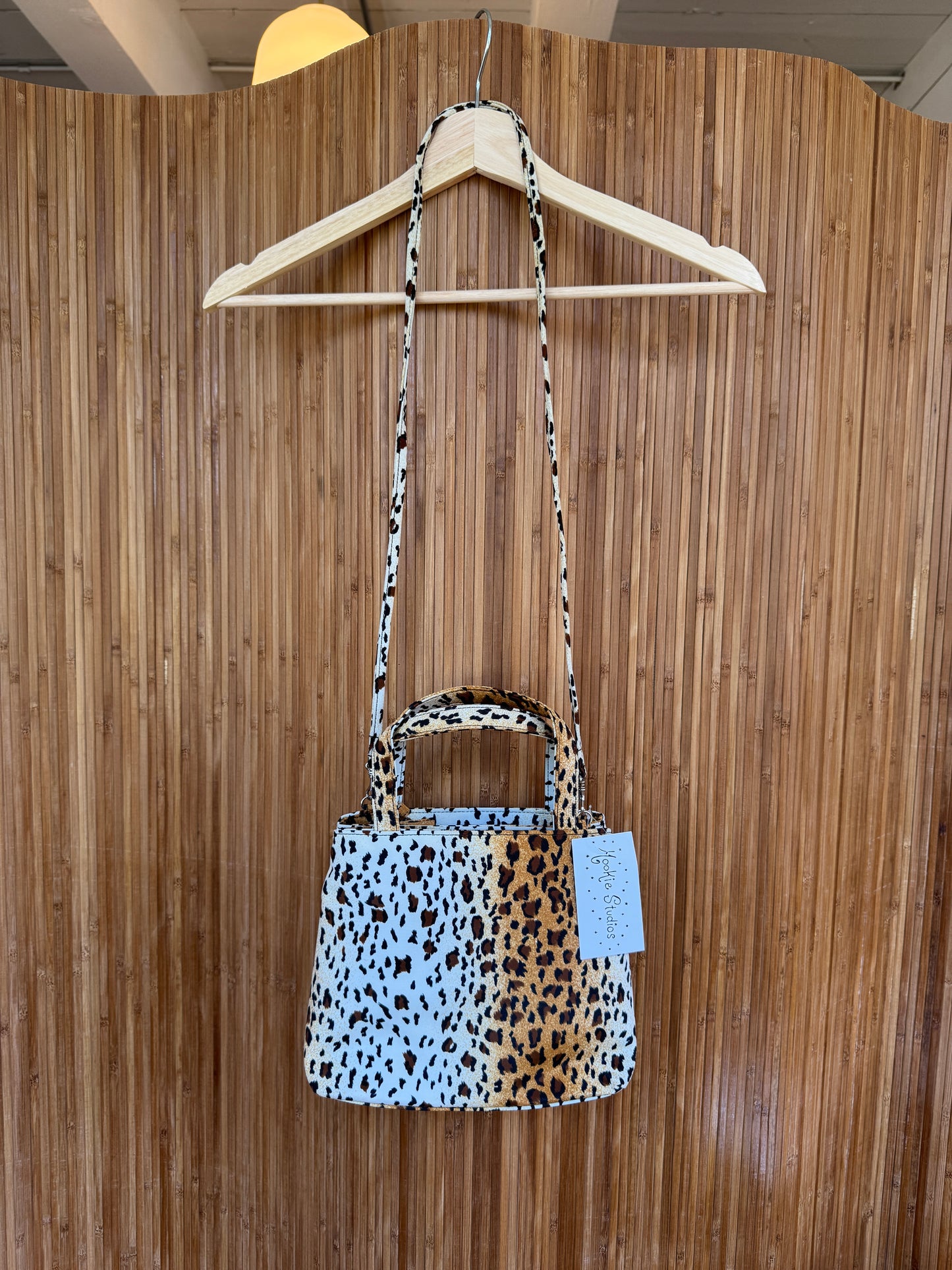 90s Leopard Print Purse