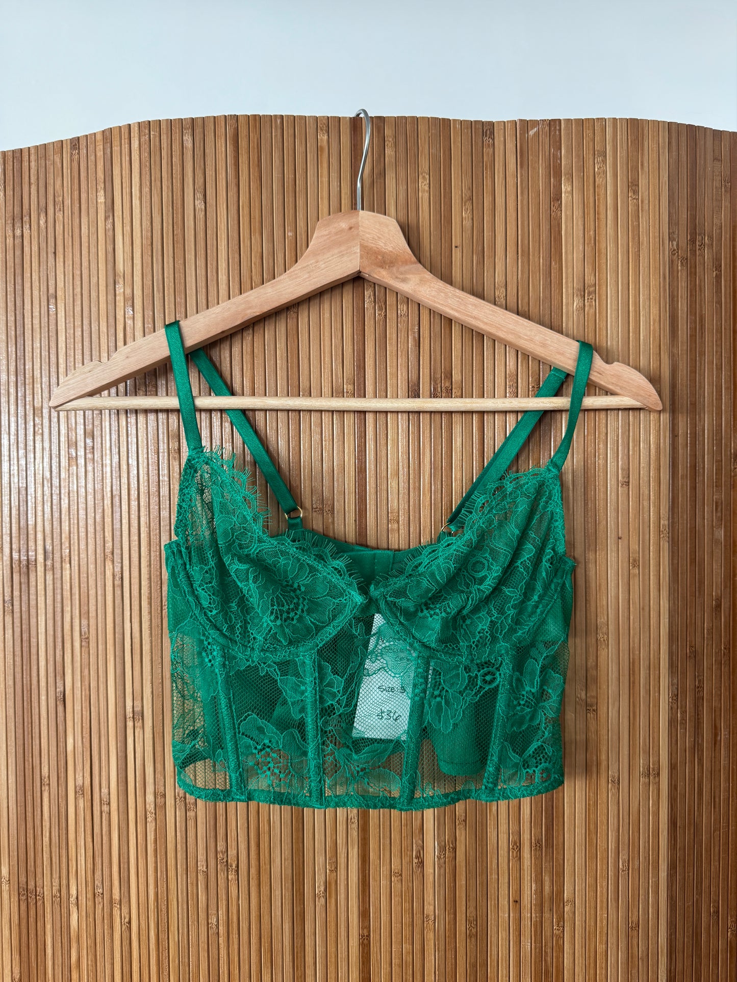 Green Victoria's Secret Corset