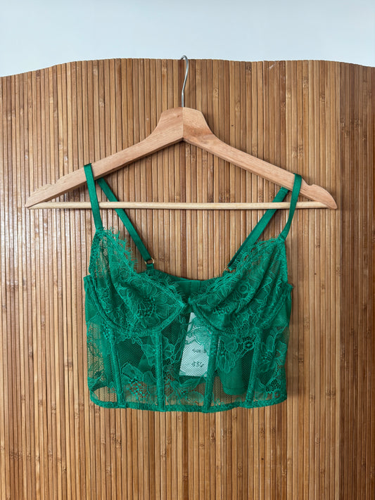 Green Victoria's Secret Corset