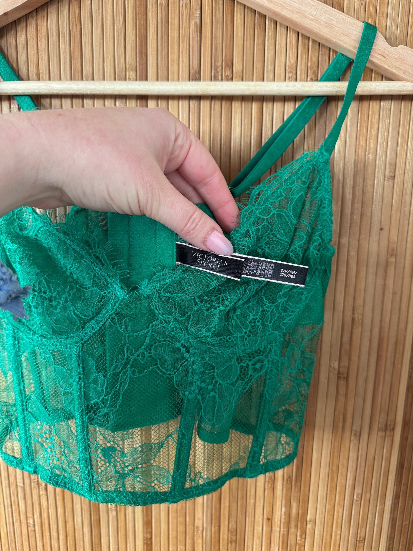 Green Victoria's Secret Corset